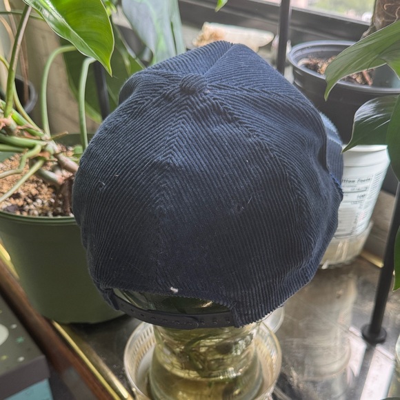 Vintage Corduroy Alaska The Great Land Navy Hat - Picture 2 of 6